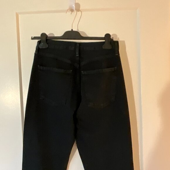 90's Pinch Black Waist High Rise Straight leg - Picture 8 of 12